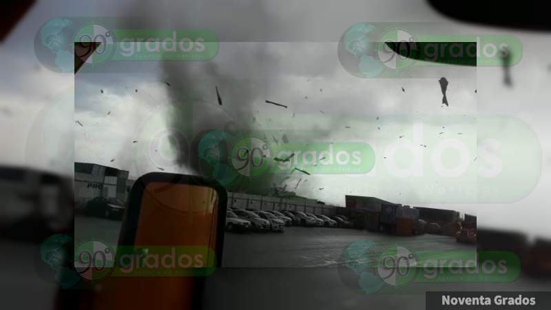 Deja Dos Muertos Un Anormal Tornado En Apodaca Nuevo Le N