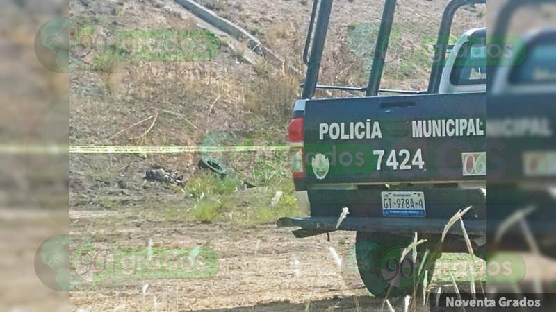 Hallan cadáver calcinado en Celaya Guanajuato