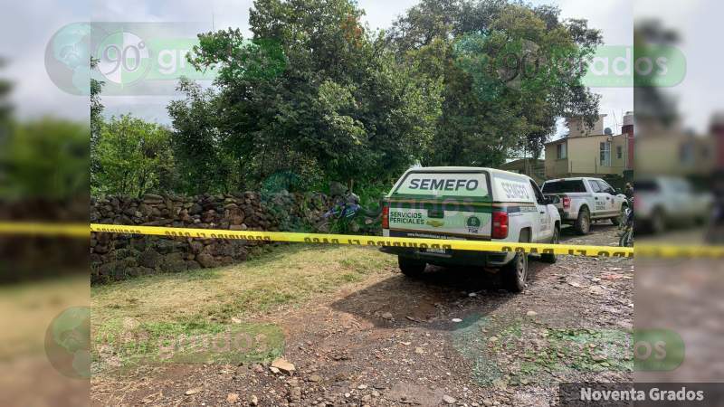 Asesinan a hombre y le amputan los brazos ocurrió al oriente de Uruapan