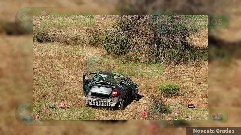 Accidente en la Pátzcuaro Cuitzeo deja una persona muerta