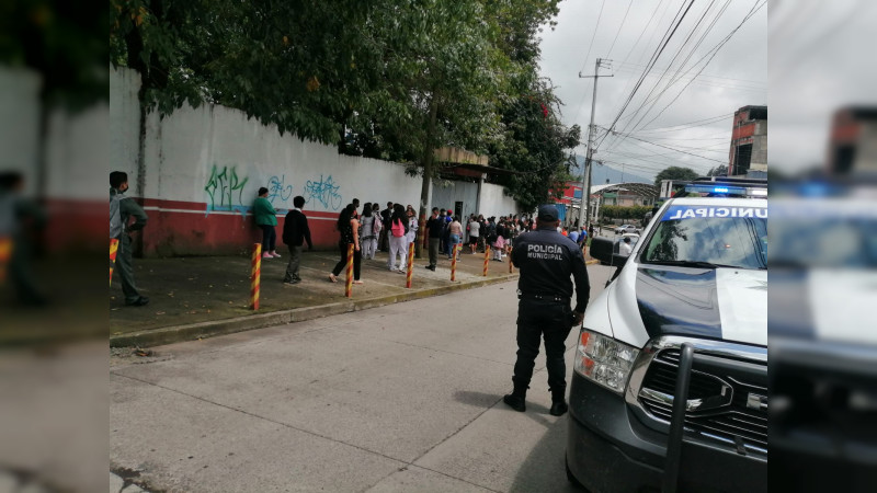 Implementa operativo de seguridad para el regreso a clases Secretaría