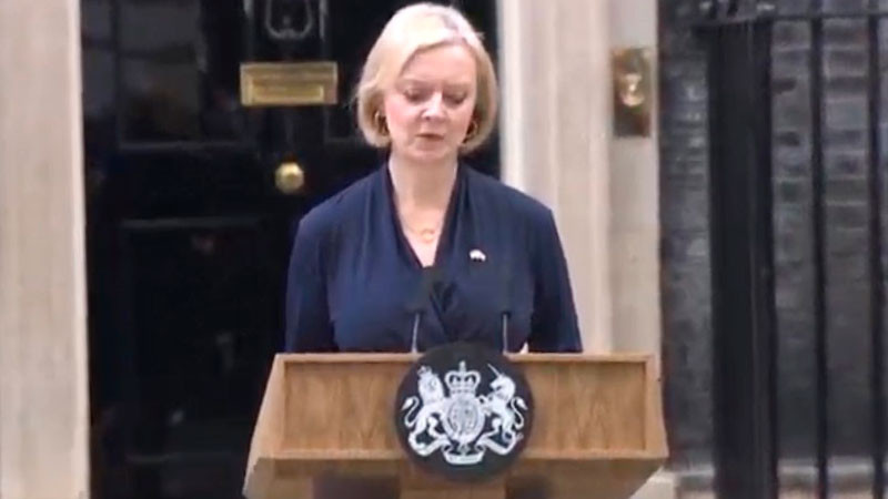 Liz Truss renuncia como Primera Ministra de Reino Unido tras 45 días