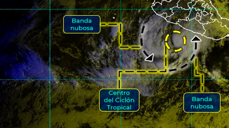 Se Forma La Tormenta Tropical Roslyn Frente A Las Costas De Guerrero