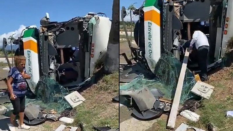 Volcadura De Autob S En La Autopista Del Sol Deja Dos Muertos Y