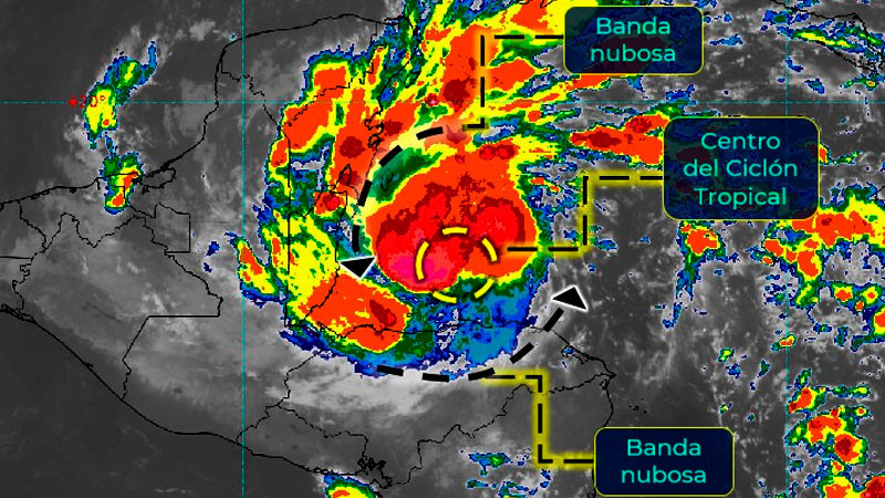 Tormenta Tropical Lisa Se Intensifica A Hurac N Est En Costas De