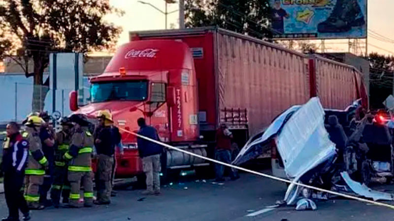 Lidera el Estado de México muertes por accidentes viales