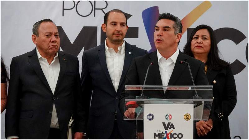 Va por México define el 26 de junio método para elección de candidato