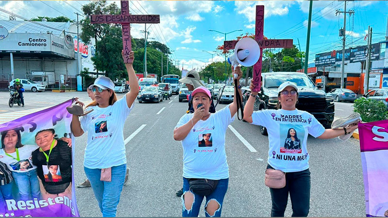 Madres Buscadoras De Chiapas Marchan Descalzas Para Exigir La