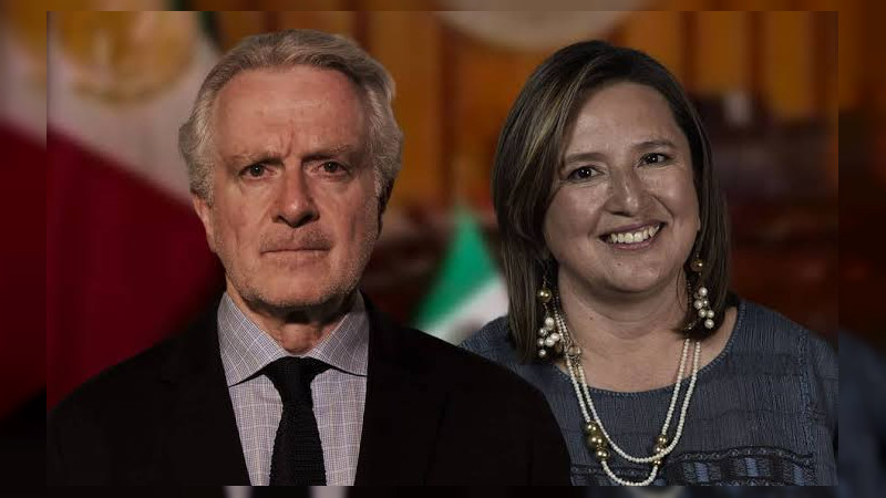 Xóchitl Gálvez y Santiago Creel condenan expresión del expresidente