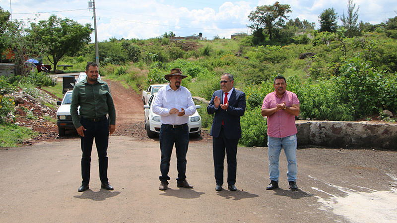 Jos Luis T Llez Mar N Inaugura Puente Vehicular De La Calle Tierra Y