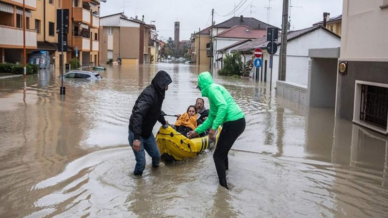 Lluvias Torrenciales En El Norte De Italia Provocan Severas