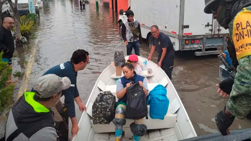 Temporada de lluvias provocó inundaciones en 32 municipios del Estado