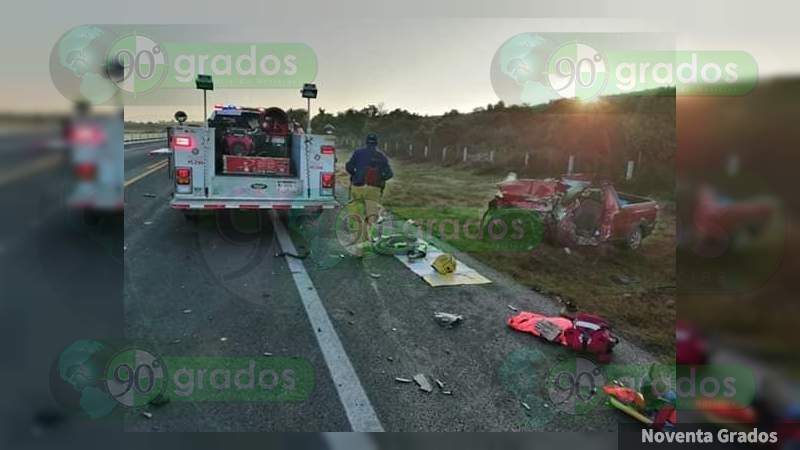 Choque en la autopista Pátzcuaro Cuitzeo deja dos muertos