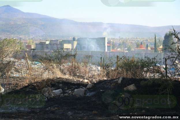 Se Incendia Centro De Reciclaje En Morelia