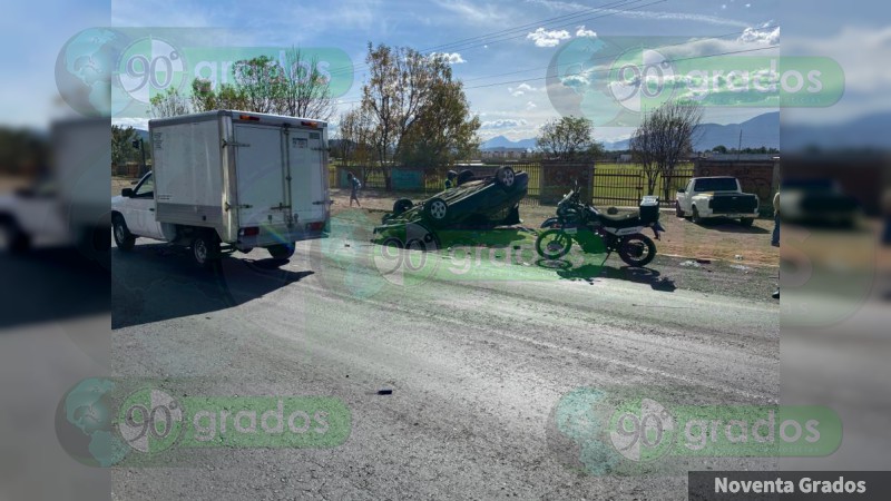 Se Registra Aparatoso Accidente En Morelia Michoac N Solo Hubo Da Os