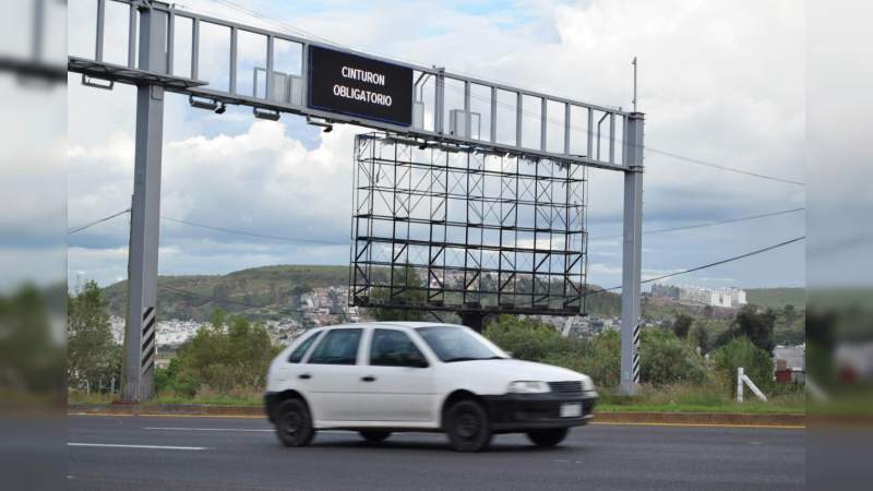 En ocho meses recuperados 2 mil 770 vehículos en arcos carreteros en Michoacán