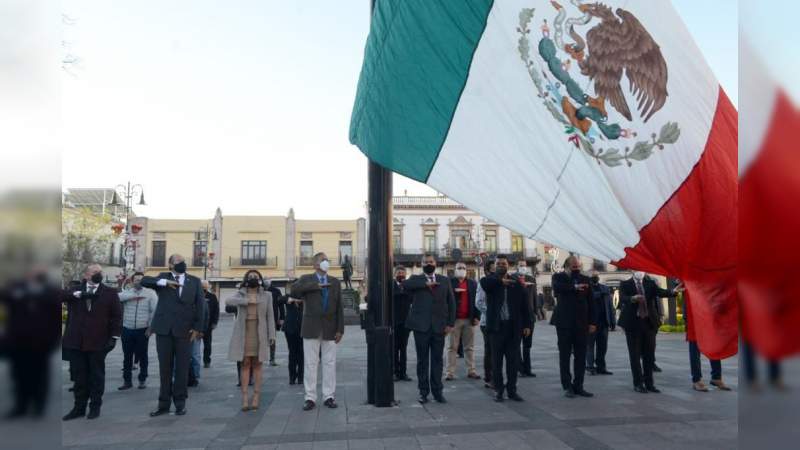 Gobierno Municipal realiza homenaje por aniversario del natalicio de Melchor Ocampo en Morelia, Michoacán