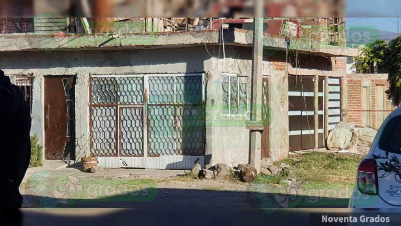 Balean casa en Zamora, Michoacán; solo hubo daños materiales