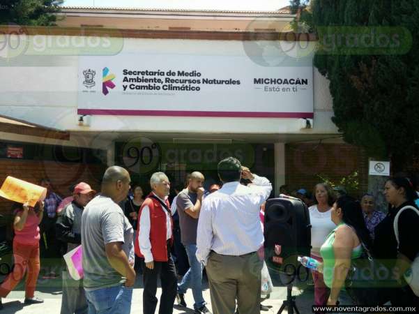 Morelia Movimiento Antorcha realiza manifestación en la