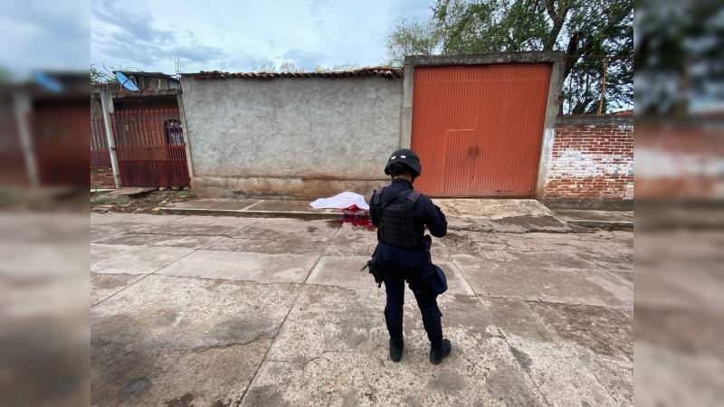 En calles de Aguililla, Michoacán, ejecutan a un individuo  