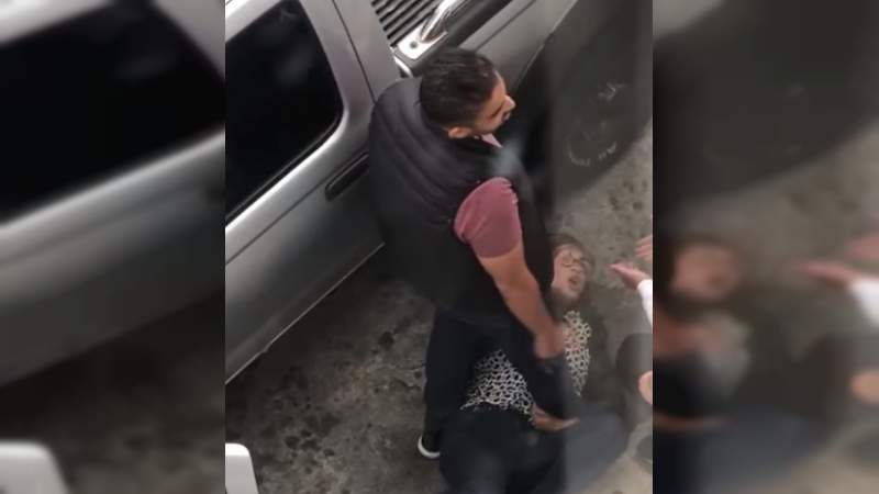 Sujeto Agrede A Una Mujer En Morelia Le Puso La Rodilla En El Cuello 4327