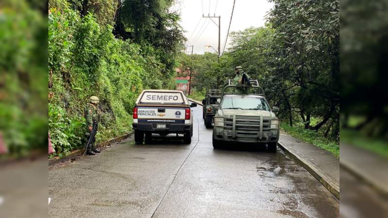 Hallan a hombre muerto a un costado del Río Cupatitzio en Uruapan, Michoacán  