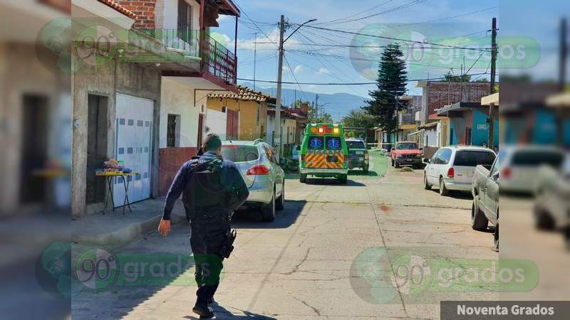 De cuatro balazos ultiman a "el chaflán", en Ario De Rayón, Michoacán