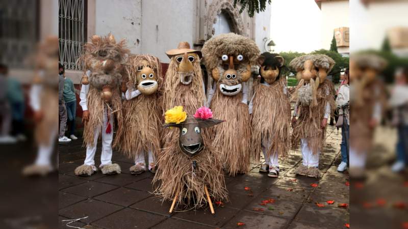 Con gran fiesta culminaron las danzas de los nueve Barrios tradicionales de Uruapan