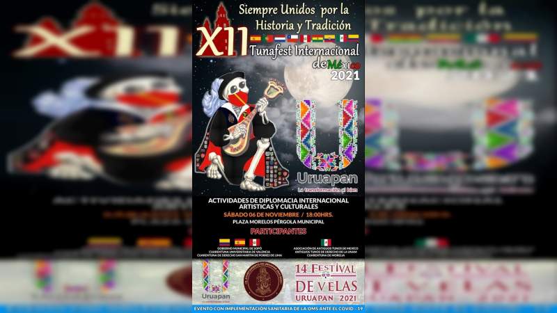 Todo listo en Uruapan para el XII Tunafest Internacional de México 