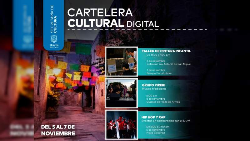 Callejoneada, boleros, danza, y pintura, entre las activaciones de SeCultura este fin de semana 