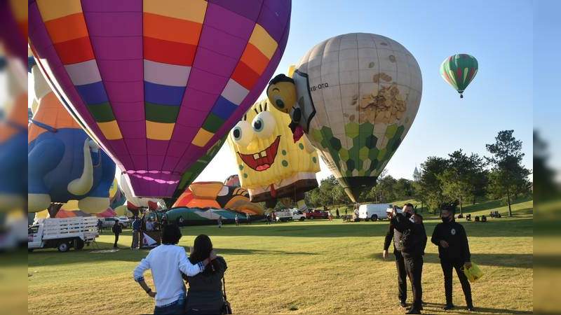 Da inicio edición 20 del Festival del Globo en León, Guanajuato 