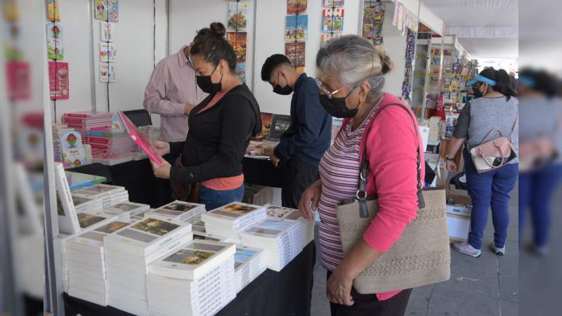 Cuentos, conocimiento, historia, novelas y mucho más en la Feria Nacional del Libro de Morelia 