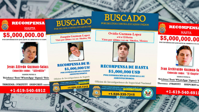 Eu Publica Posters De Se Busca” Para Hijos De El Chapo” Guzmán