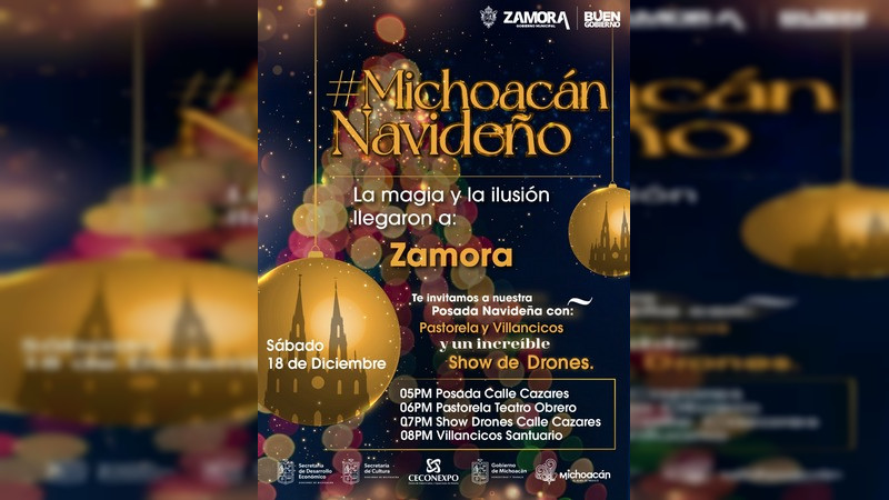 Inicia en Zamora "Michoacán Navideño"  