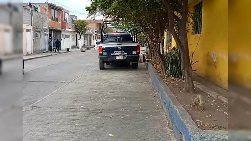 Asesinan a un hombre en Morelia Michoacán