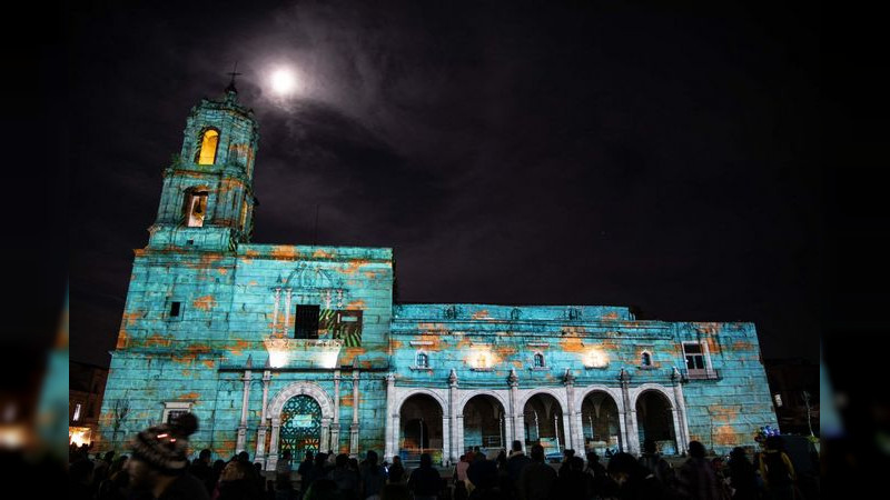 Regresará a Morelia Luces de Catedral y Video Mapping, este sábado 