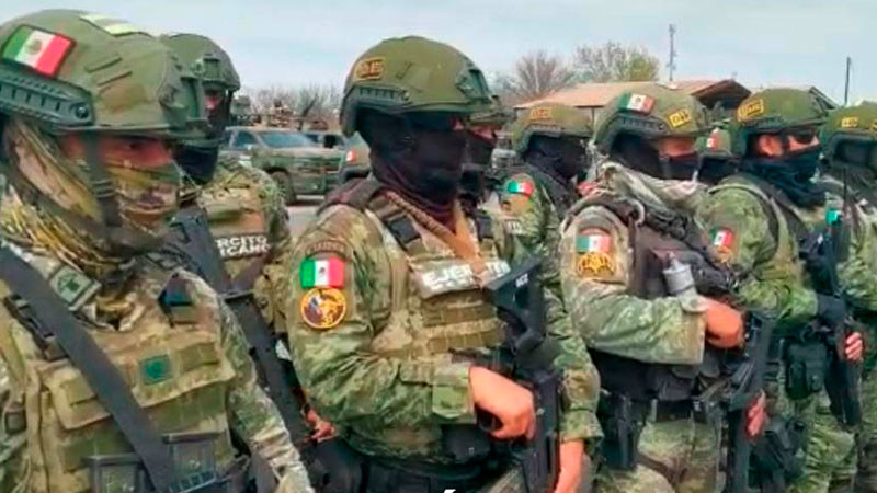 Arriban Unidades de Fuerzas Especiales del Ejército a Nuevo Laredo 