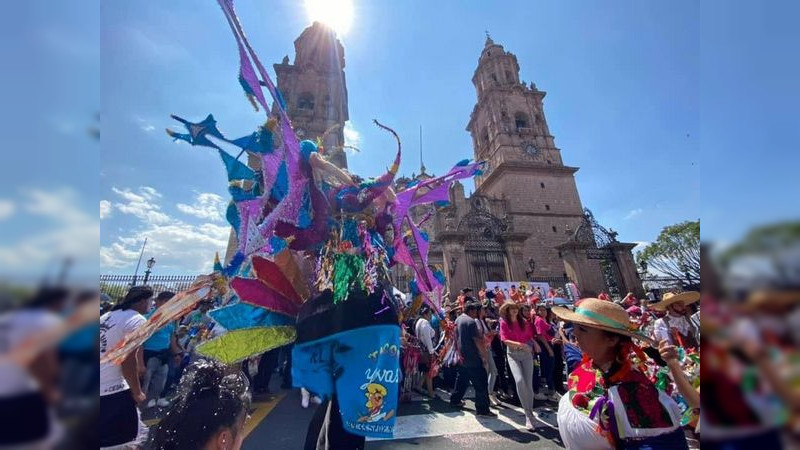 El tradicional Festival del Torito de Petate se reanuda en Morelia, Michoacán tras tres años de no realizarse