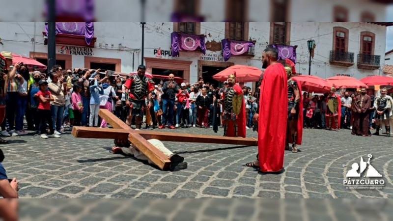 La celebración de Semana Santa avanza en orden en Pátzcuaro: Protección Civil 