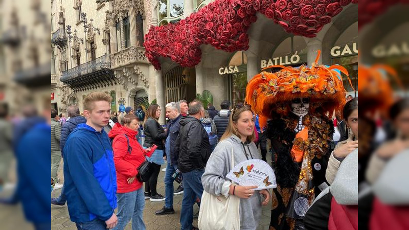 Michoacán en Barcelona en el marco del Tianguis Internacional de Pueblos Mágicos