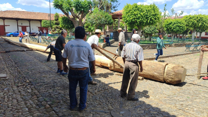 Se alista San Jerónimo Purenchécuaro para Jueves de Corpus 