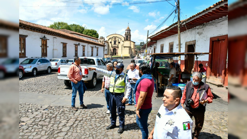 Autoridades municipales afinan detalles logísticos de #encantóyate en Pátzcuaro 