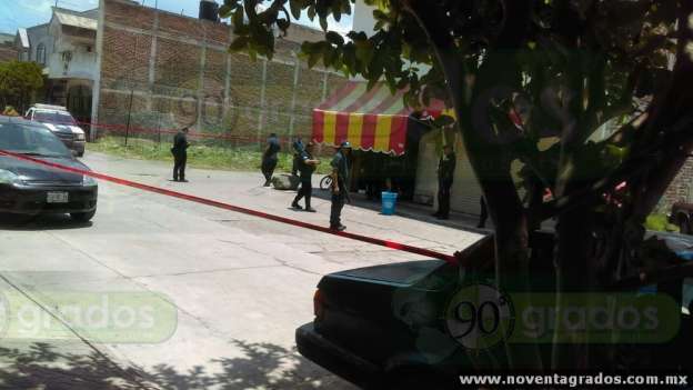 Balean a propietario de tienda de abarrotes en Sahuayo, Michoacán - Foto 1 