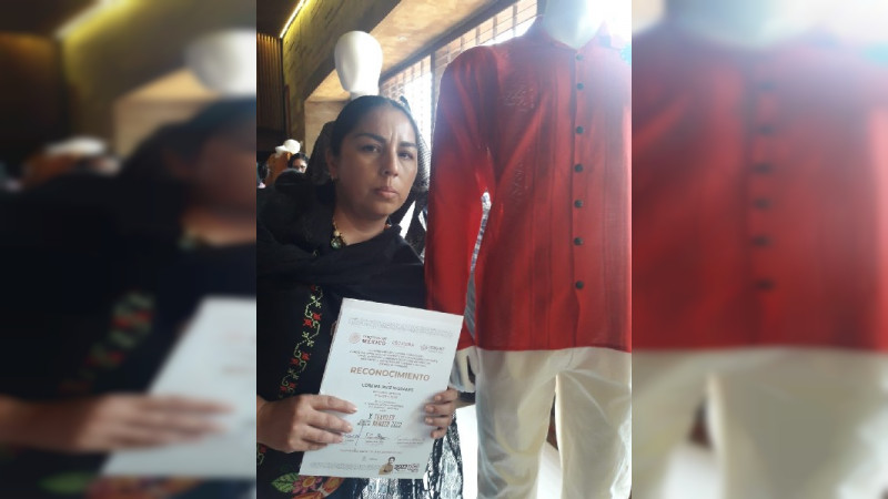 Artesanías michoacanas son premiadas en el décimo Concurso Nacional de Textiles y Rebozo 2022