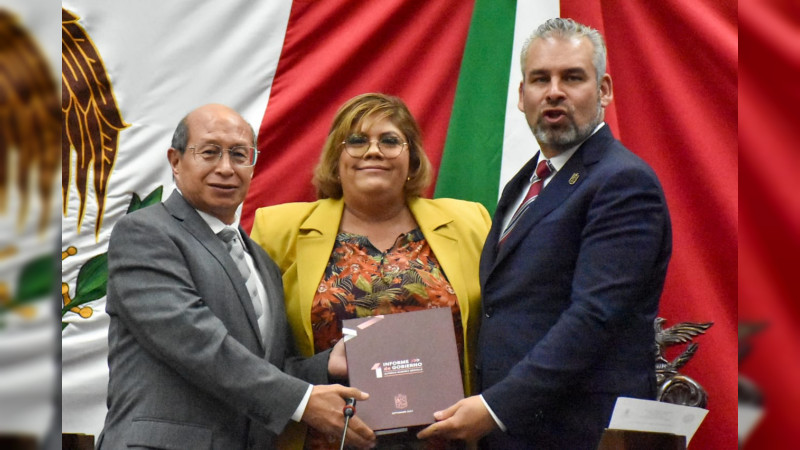 Congreso De Michoacán Recibe Primer Informe De Alfredo Ramírez Bedolla 8901