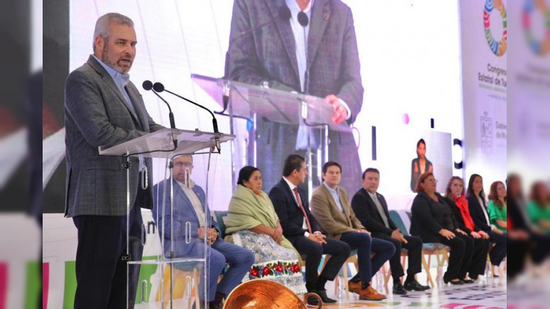 Gobernador de Michoacán inaugura Cuarto Congreso Estatal de Turismo