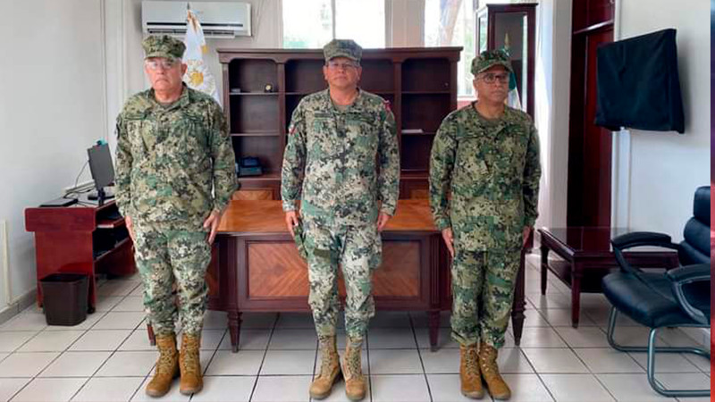 Designan a Sergio Flavio Zepeda Aguirre como comandante de la Decimocuarta Zona Naval de Lázaro Cárdenas, Michoacán 