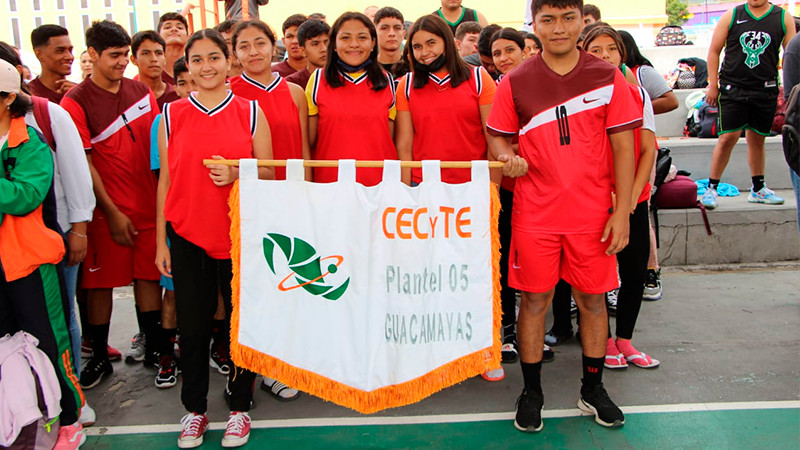 Inicia Cecytem Michoacán su XXVII Jornada Deportiva Estatal