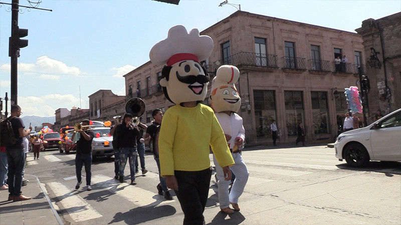 Se lleva a cabo Caravana del Pan en las Calles de Morelia 