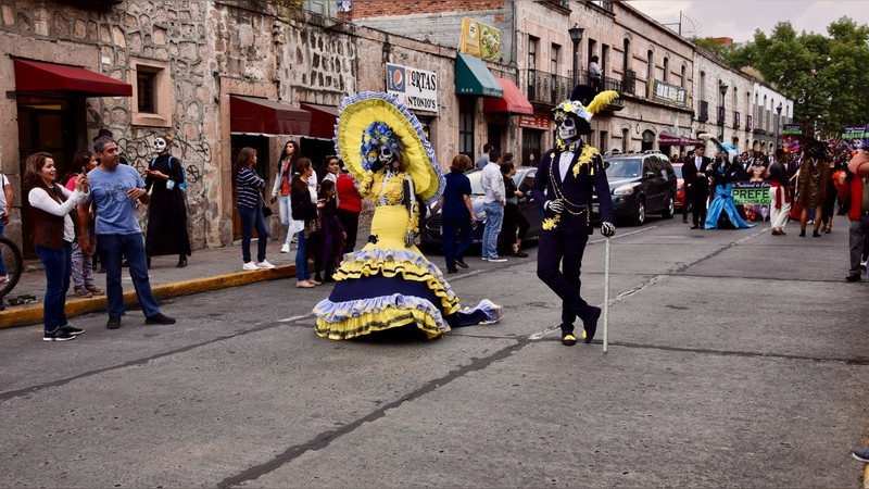 Prefeco, fundadora del Desfile de Catrinas y Catrines en Morelia; 12 años de tradición